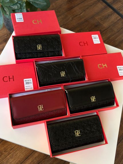 محفظة نسائية CH Carolina Herrera فاخرة – مع علبة أنيقة