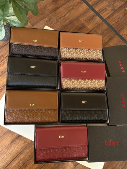 محفظة نسائية DKNY فاخرة – عدة ألوان وتصاميم