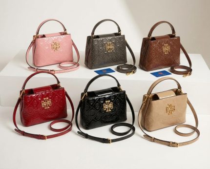 شنطة نسائية فاخرة Tory Burch – تصميم أنيق مع حزام كتف