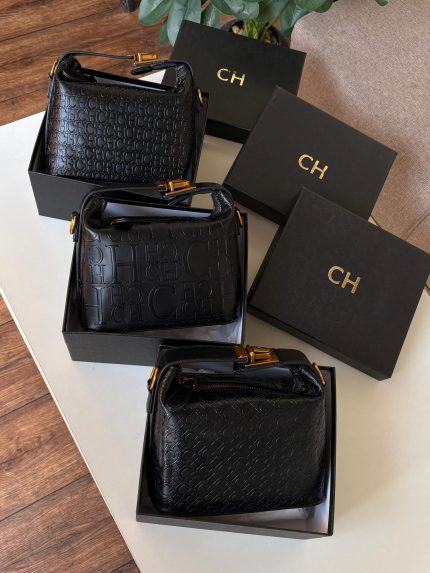 شنطة نسائية فاخرة بنقشة CH